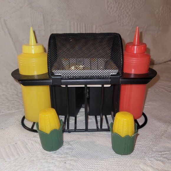 Mini BBQ themed Hotdog Condiment Station - Picture 8 of 13